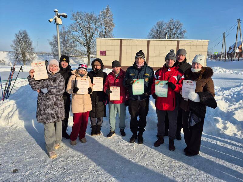 Дубровно. Всемирный день снега