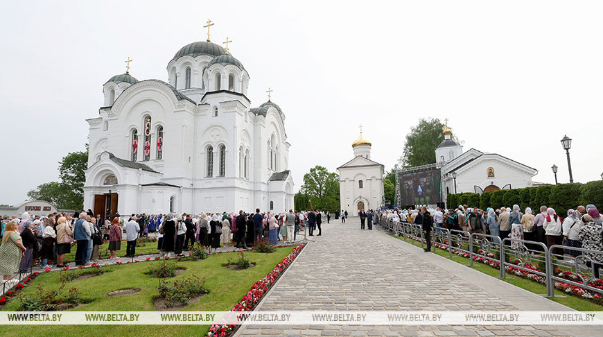 900 гадоў веры. Святочныя ўрачыстасці прайшлi ў Спаса-Ефрасіннеўскім манастыры ў Полацку