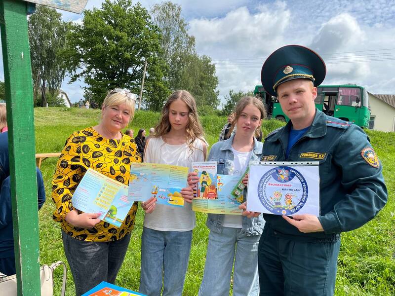 Дубровно. Безопасные каникулы продолжаются