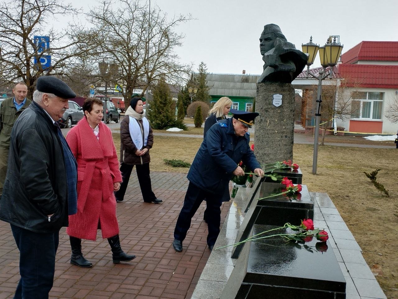 Прокурор Дубровенского района Филёненко Александр Фёдорович принял участие в митинге, посвященном 83-й годовщине Хатынской трагедии
