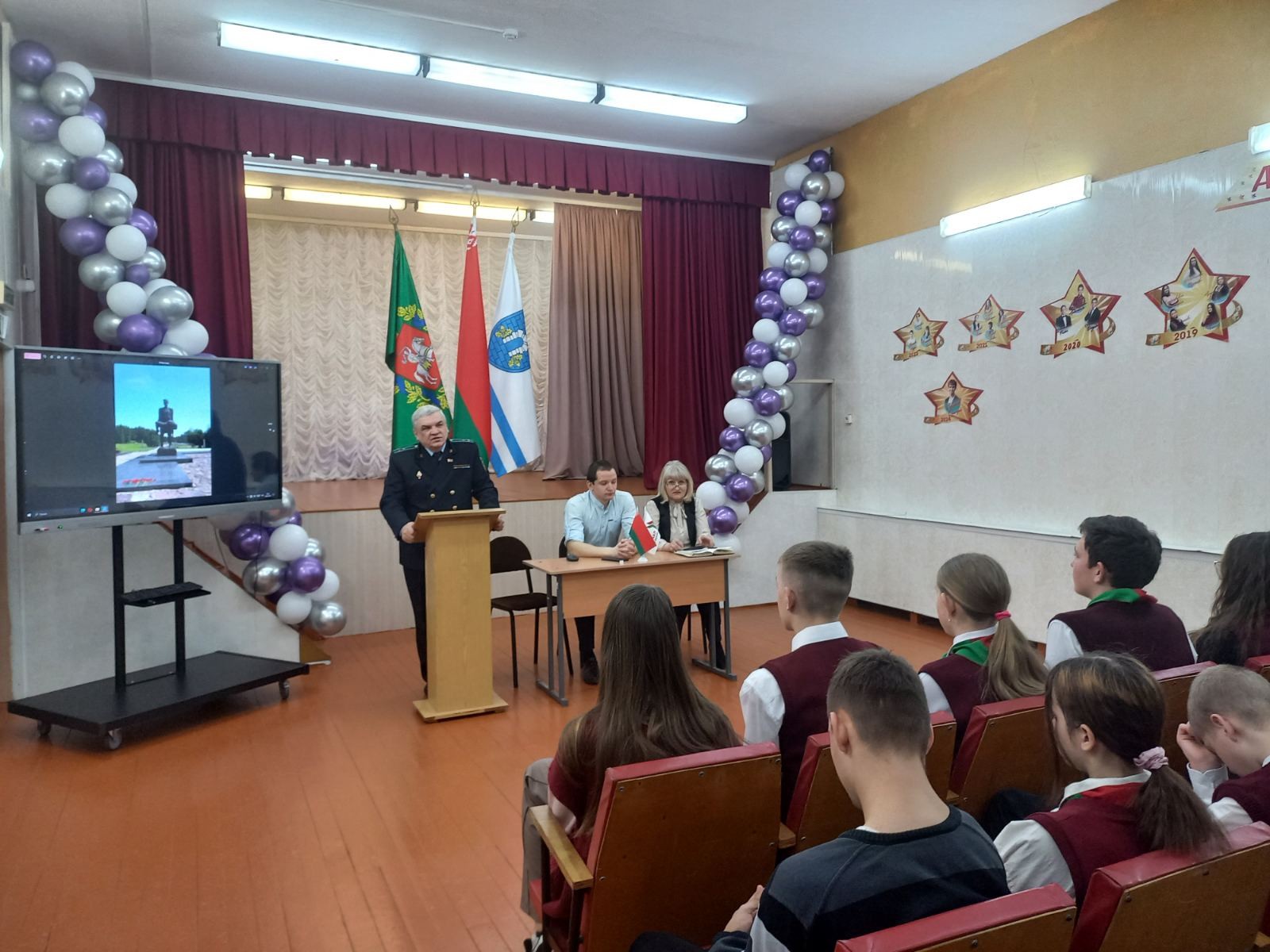 Прокурор Дубровенского района Филёненко А.Ф. принял участие в уроке Памяти, посвященном трагедии в деревне Хатынь