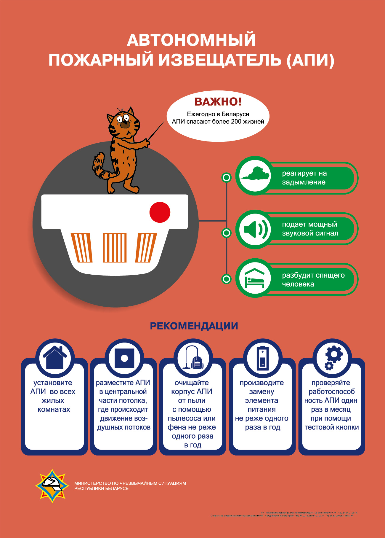 Ваш безмолвный страж: автономные пожарные извещатели спасают жизни!