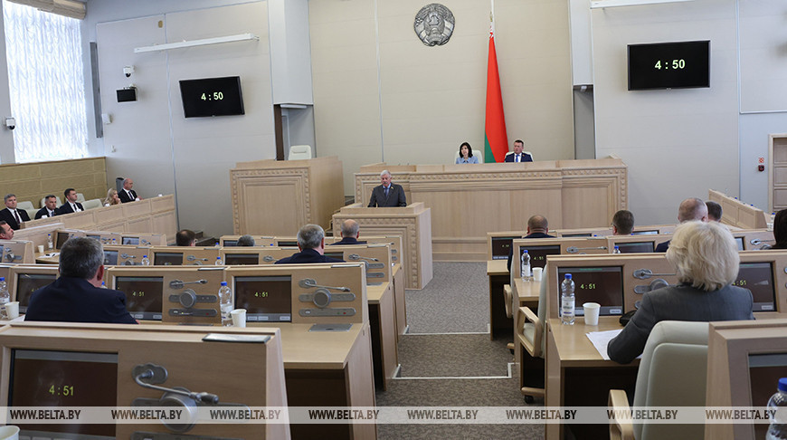 Belarus' upper house of parliament passes bill to amend state secrets law