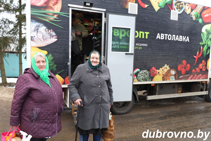 В Дубровенском районе начали курсировать автолаки «Евроопт»