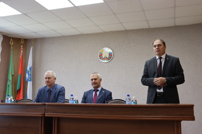 В Дубровно состоялись встречи с трудовыми коллективами предприятий и организаций в рамках проведения единого дня информирования