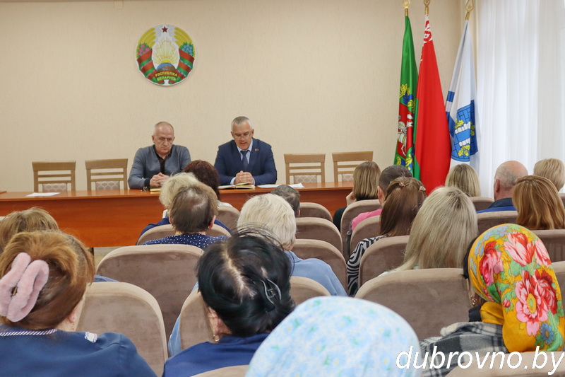 В Дубровенском районе прошел единый день информирования