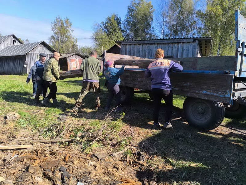 Субботники проходят и в на территории сельсоветов Дубровенщины