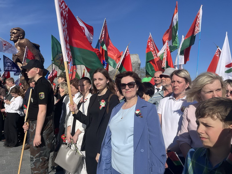 Дубровенцы приняли участие в областной патриотической акции «Прорыв Победы» в Ушачах