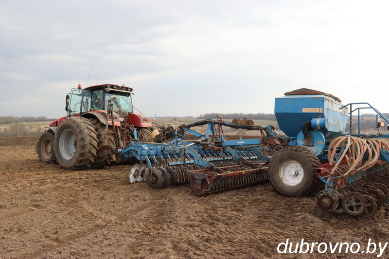 В Дубровенском районе посевная набирает обороты