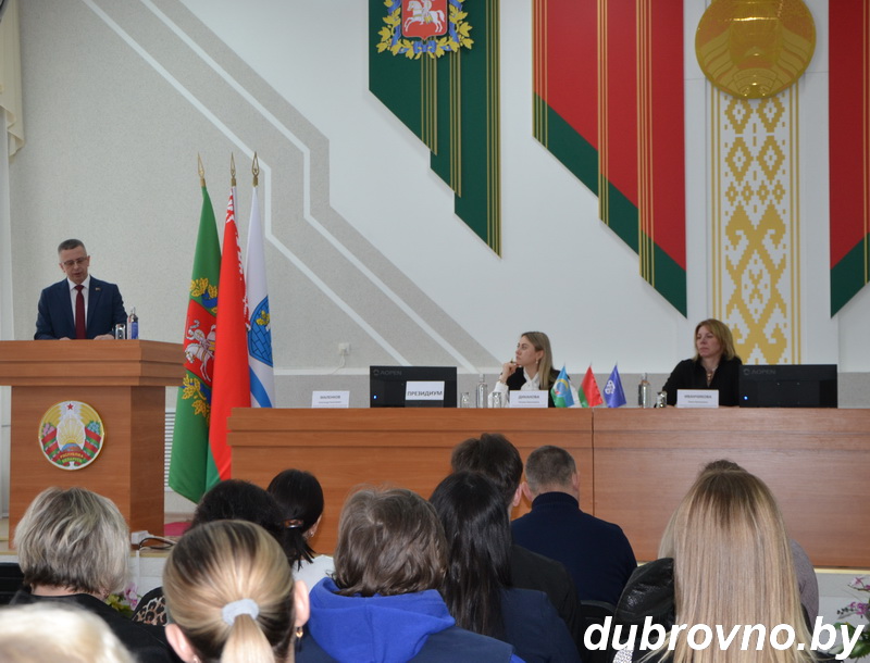 В Дубровно прошел IV пленум РК Белорусского профессионального союза работников АПК