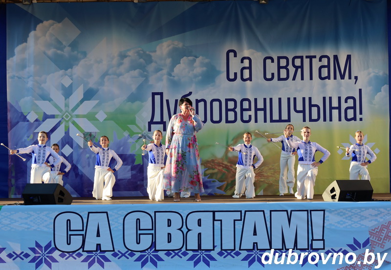 Фотофакт: Дубровенщина отпраздновала День Независимости
