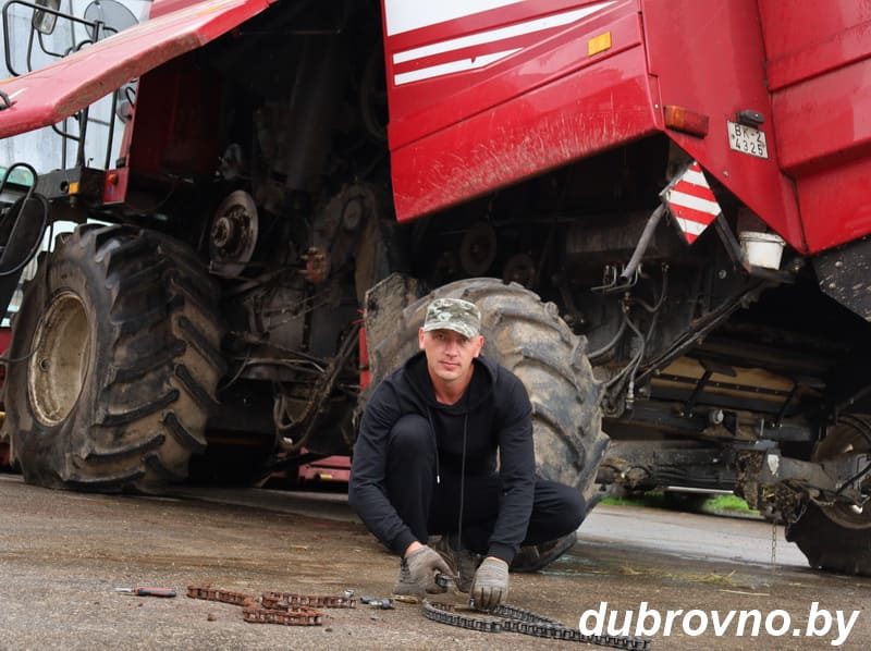 Аграрии Дубровенщины убирают озимый рапс