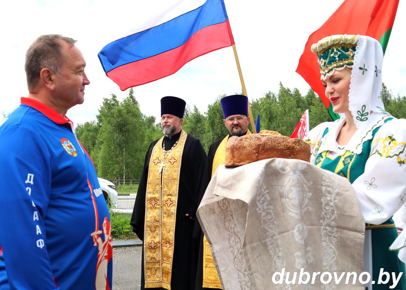 Дубровенщина встретила участников междугородного автопробега