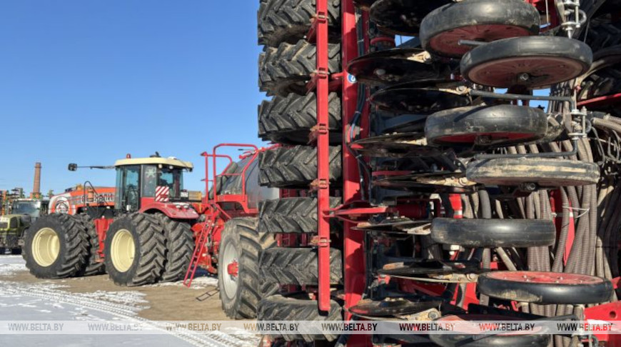 Минсельхозпрод: подготовка техники к весеннему сезону вышла на завершающую стадию