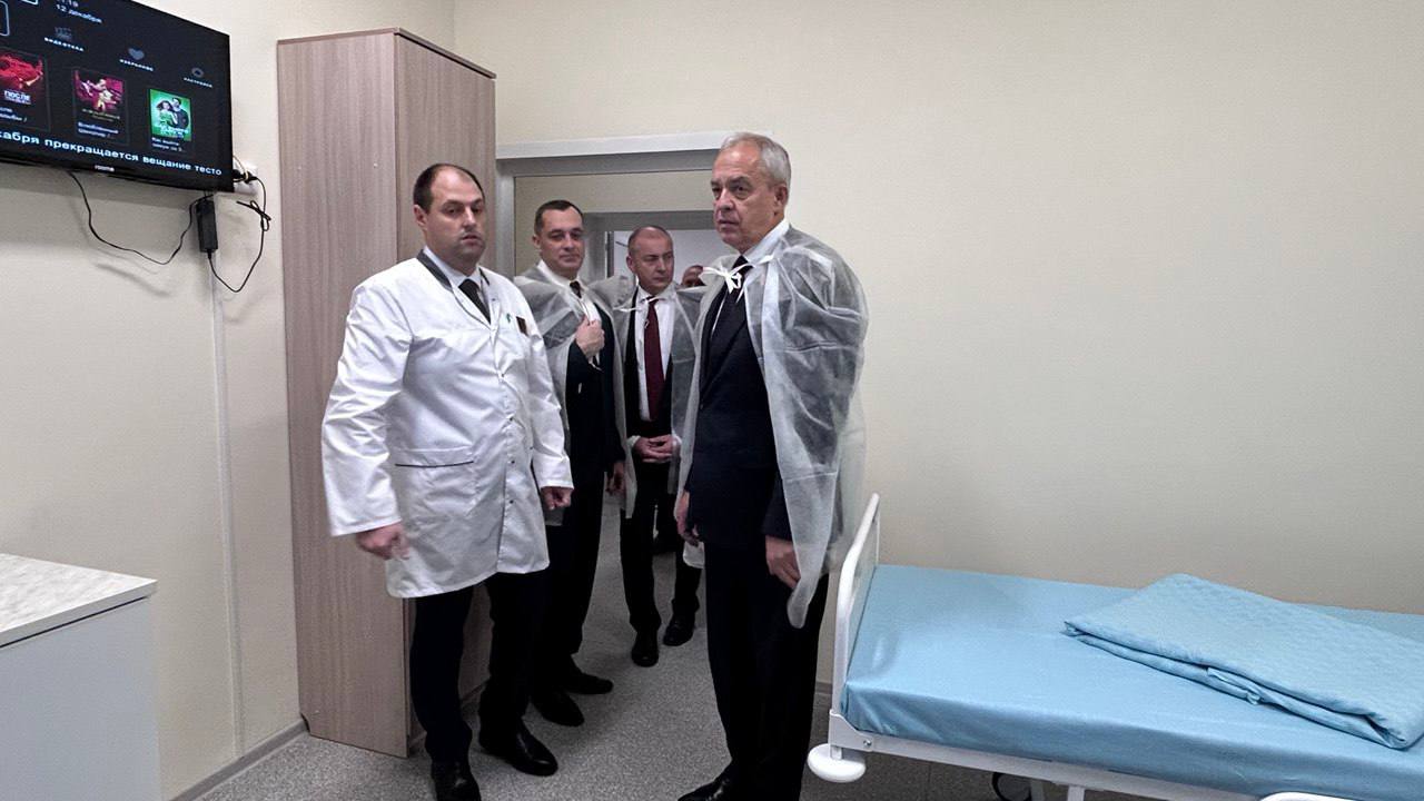 Игорь Сергеенко с рабочим визитом посещает Поставский район