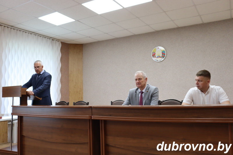 Сегодня в Дубровенском районе проходит Единый день информирования