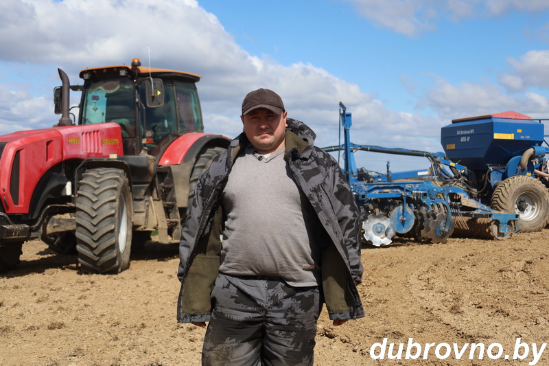 На Дубровенщине ведется сев ярового рапса