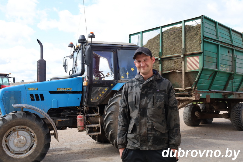 Сельхозпредприятия Дубровенщины завершают первый укос трав