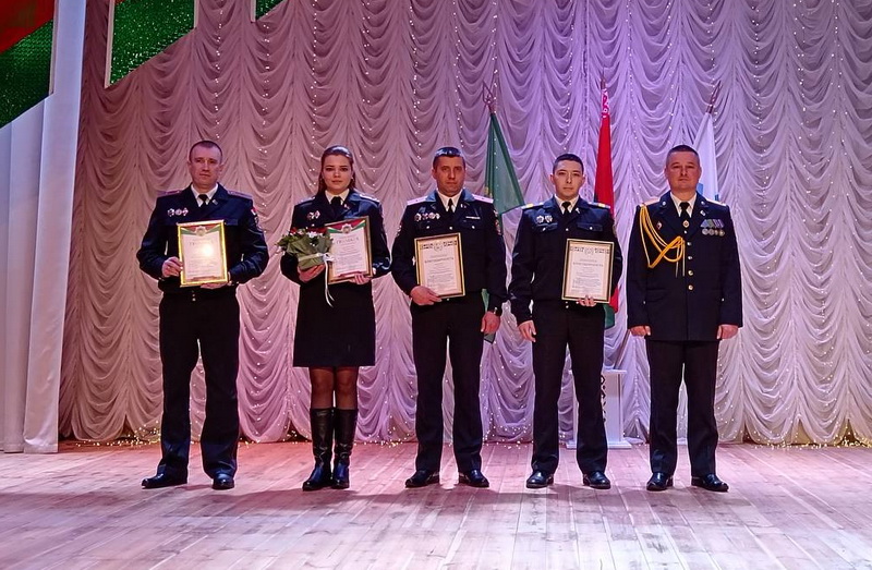 Торжества по случаю Дня милиции прошли в Дубровно