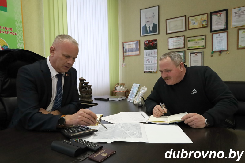 Дубровенский межрайонный мехотряд отработал год на полях закрепленных районов