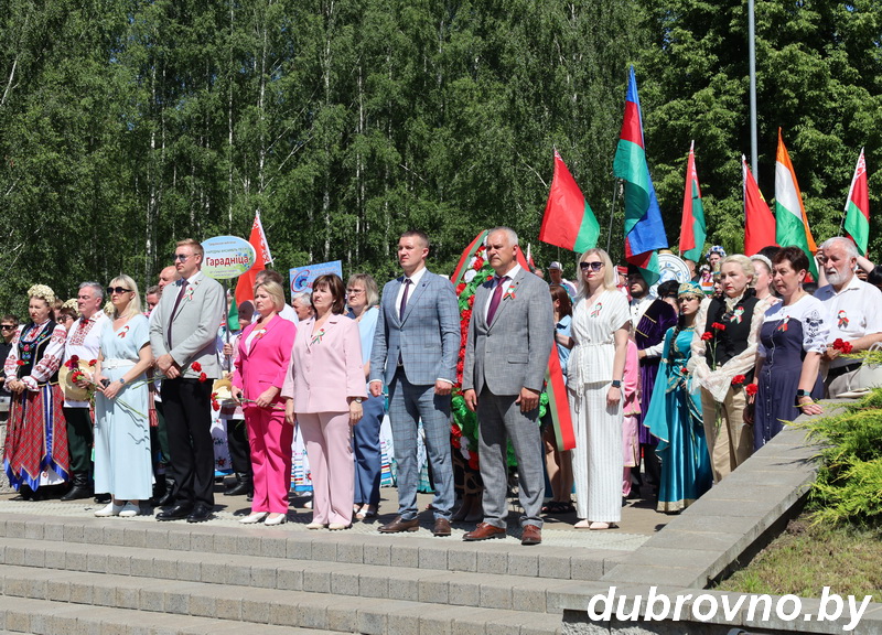 Митинг-реквием «Миллионы незабытых» прошел на Дубровенщине