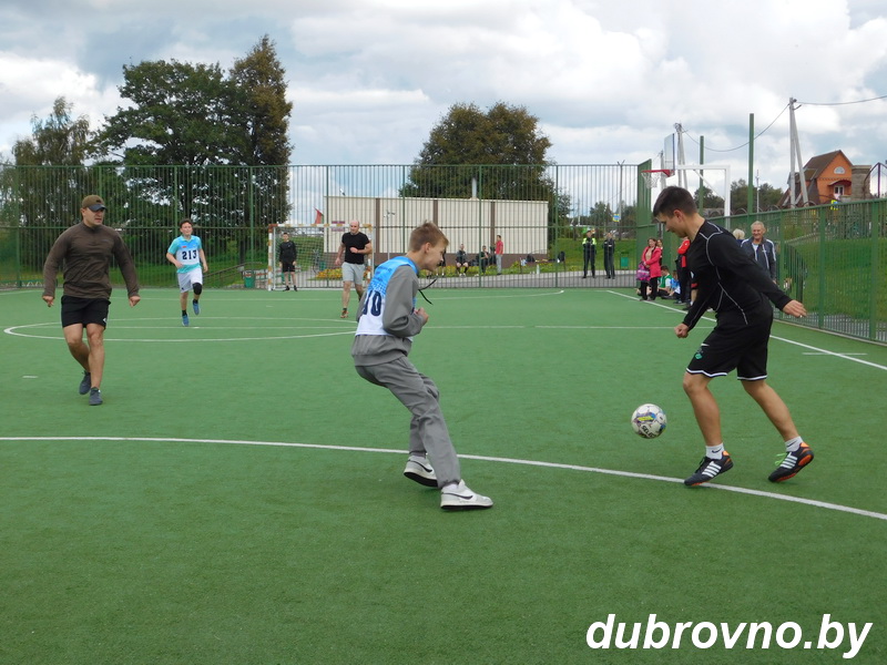 В Дубровно прошел турнир по мини-футболу