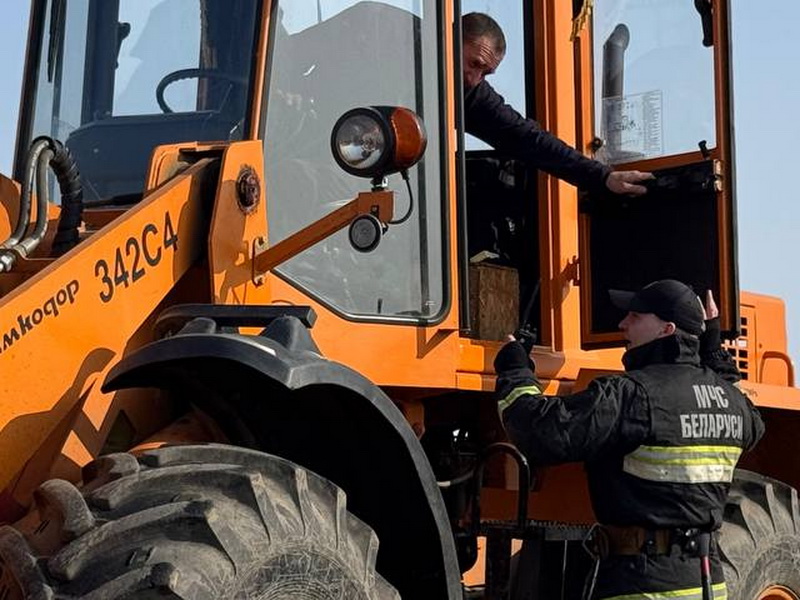 В Дубровно прошли тактико-специальные учения по действиям в случае паводка