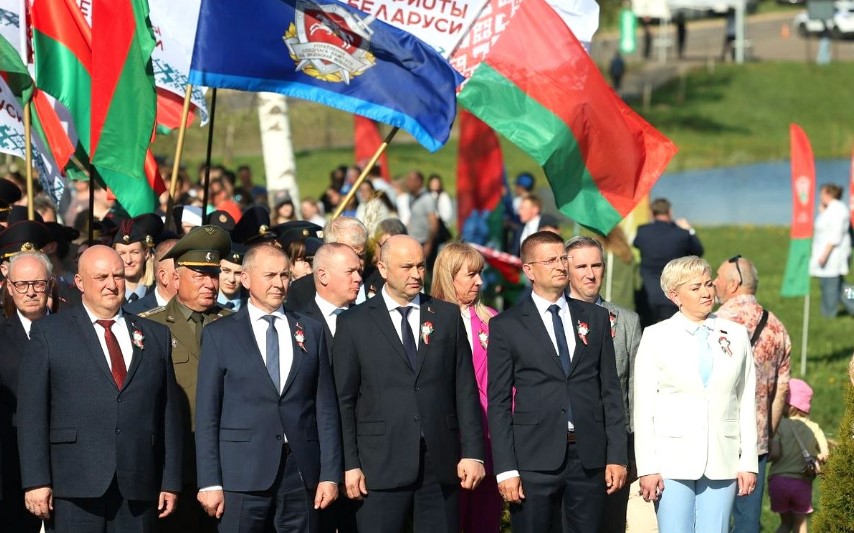 Областная патриотическая акция «Прорыв Победы» собрала в Ушачах представителей разных поколений из Беларуси и России